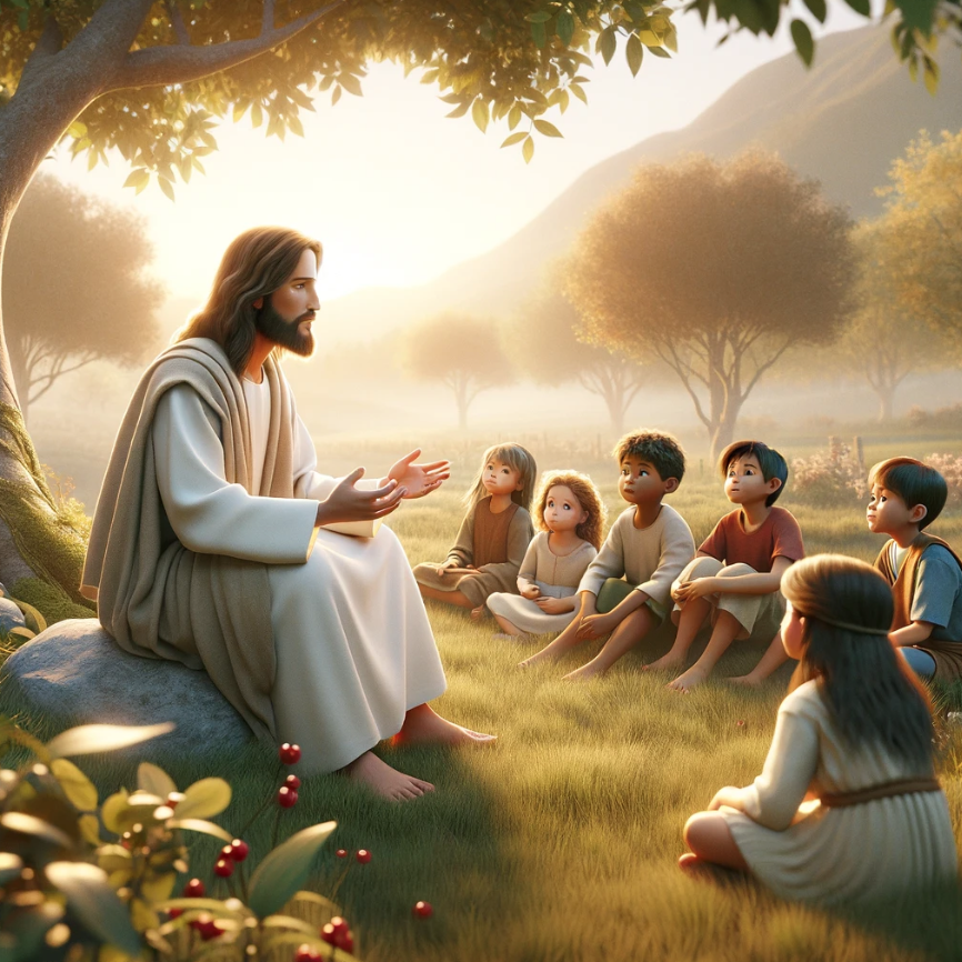 Jesus with Kids