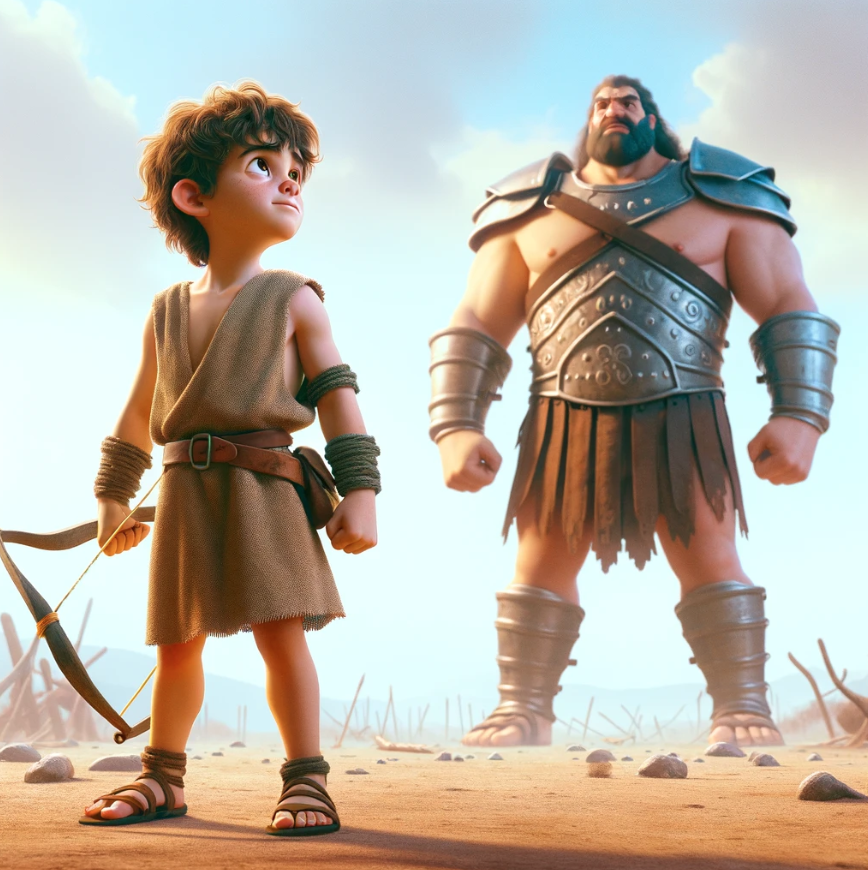 David and Goliath